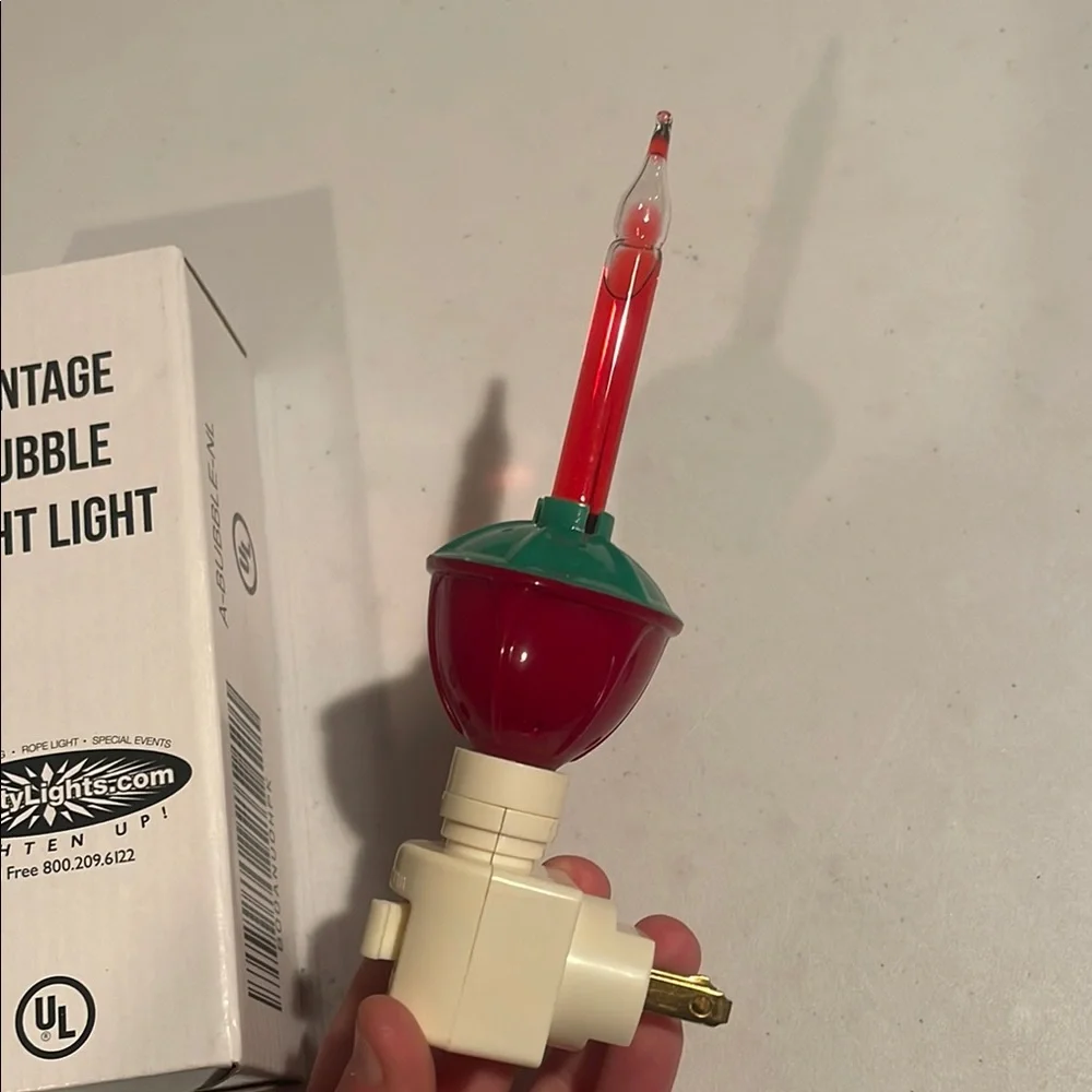 Vintage Bubble Night Light